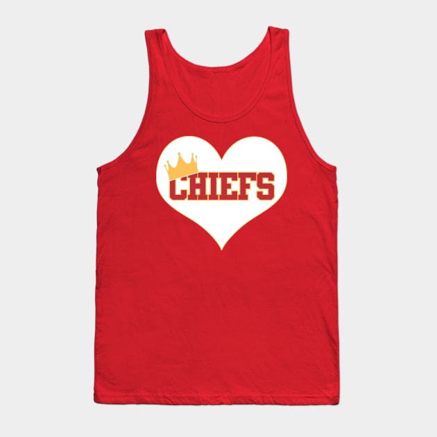 Chiefs Tank Top by FootballBum